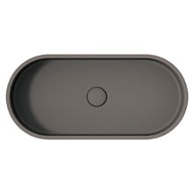 Jada 600mm Pill Concrete Above Counter Basin